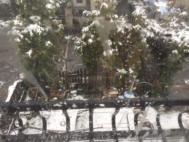 Erste Schnee im November seit 54 Jahren